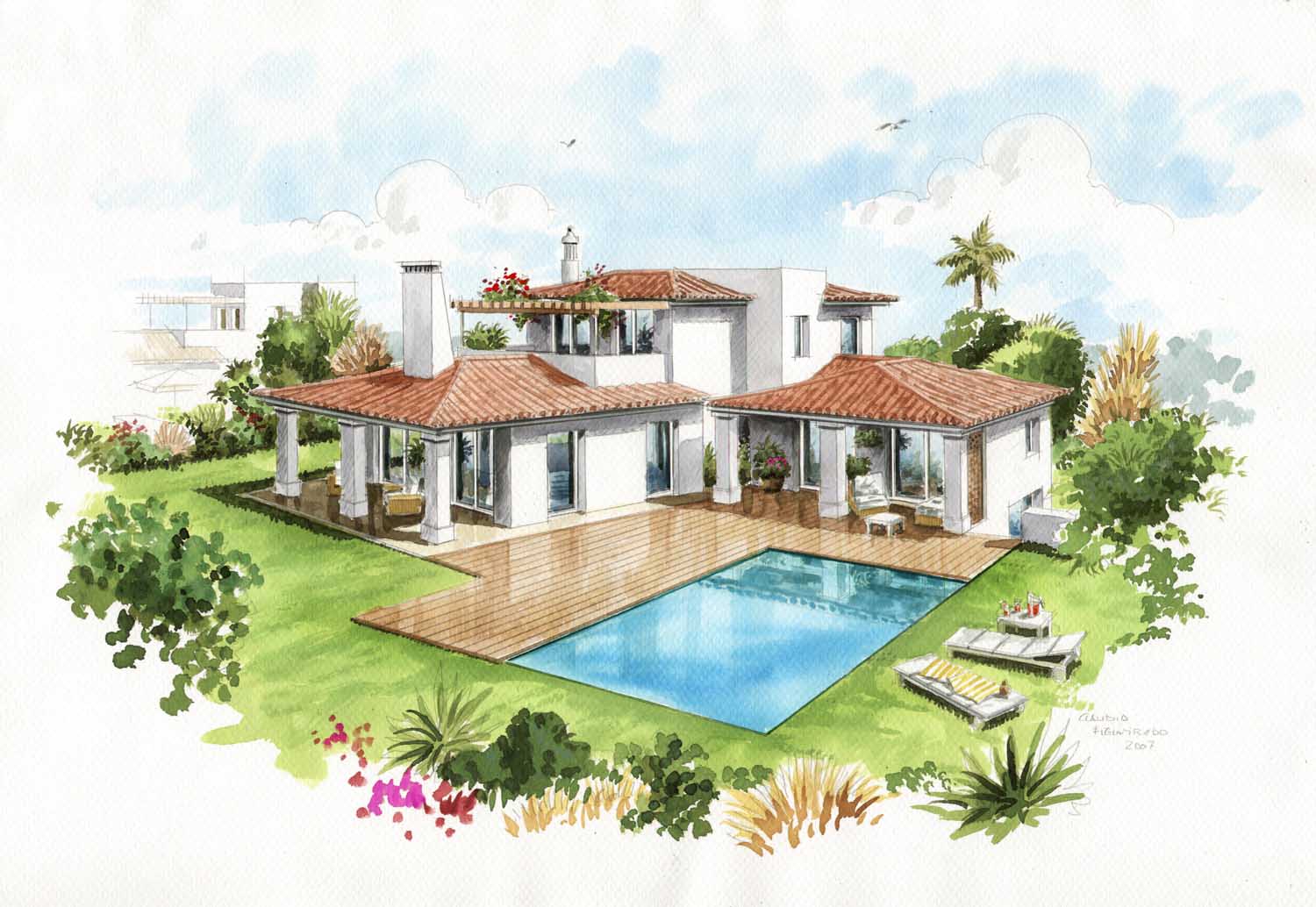 Logotipo de Deni Pérez. Real Estate Vallarta-Nayarit